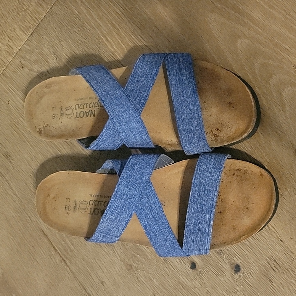 Naot denim sandals 39